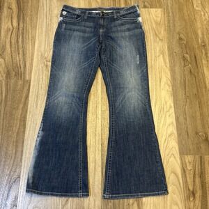 Vanity‎ Womens Bootcut Jeans Size 34x32" Stretch Denim
